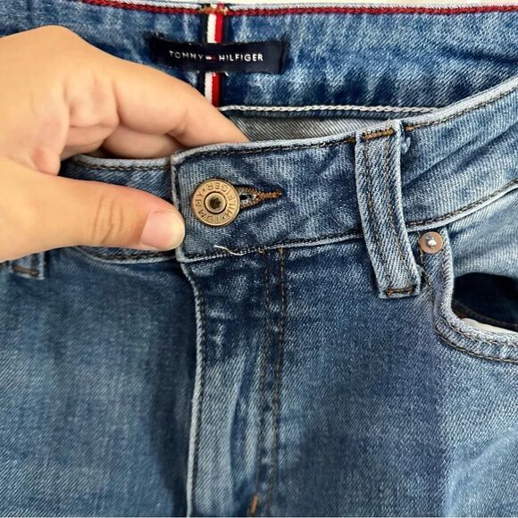 Tommy Hilfiger Women’s Distressed High Rise Balloon Jeans Size 6 - Picture 12 of 13
